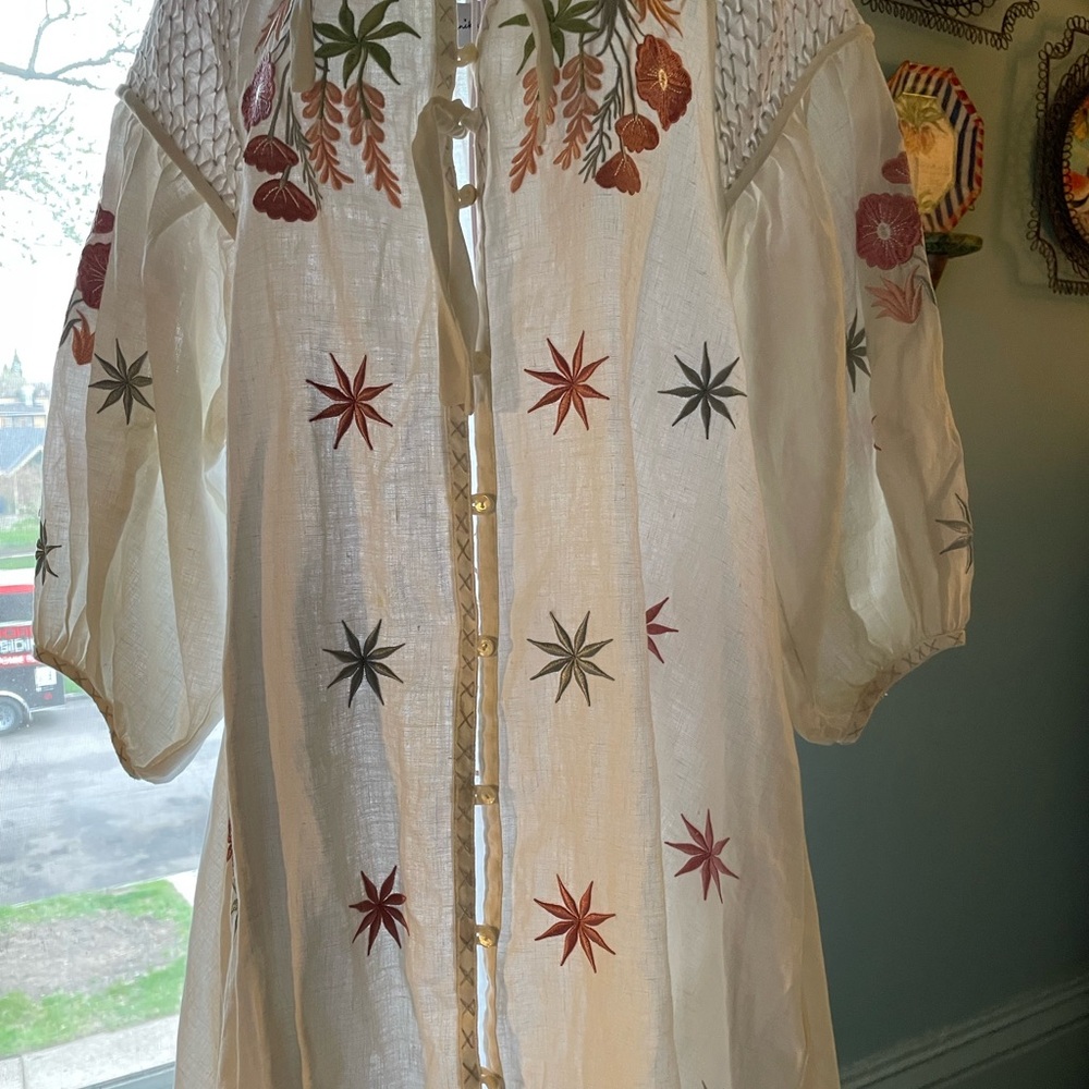 Innika Choo embroidered dress